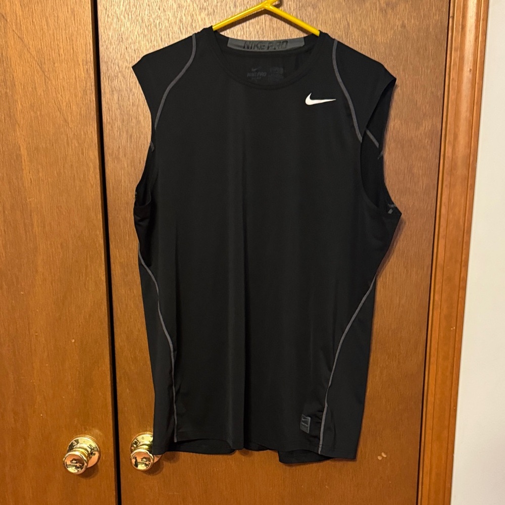 Nike Black Sleeveless Sports Top